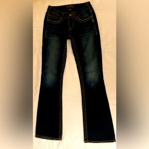 Silver Aiko bootcut jeans